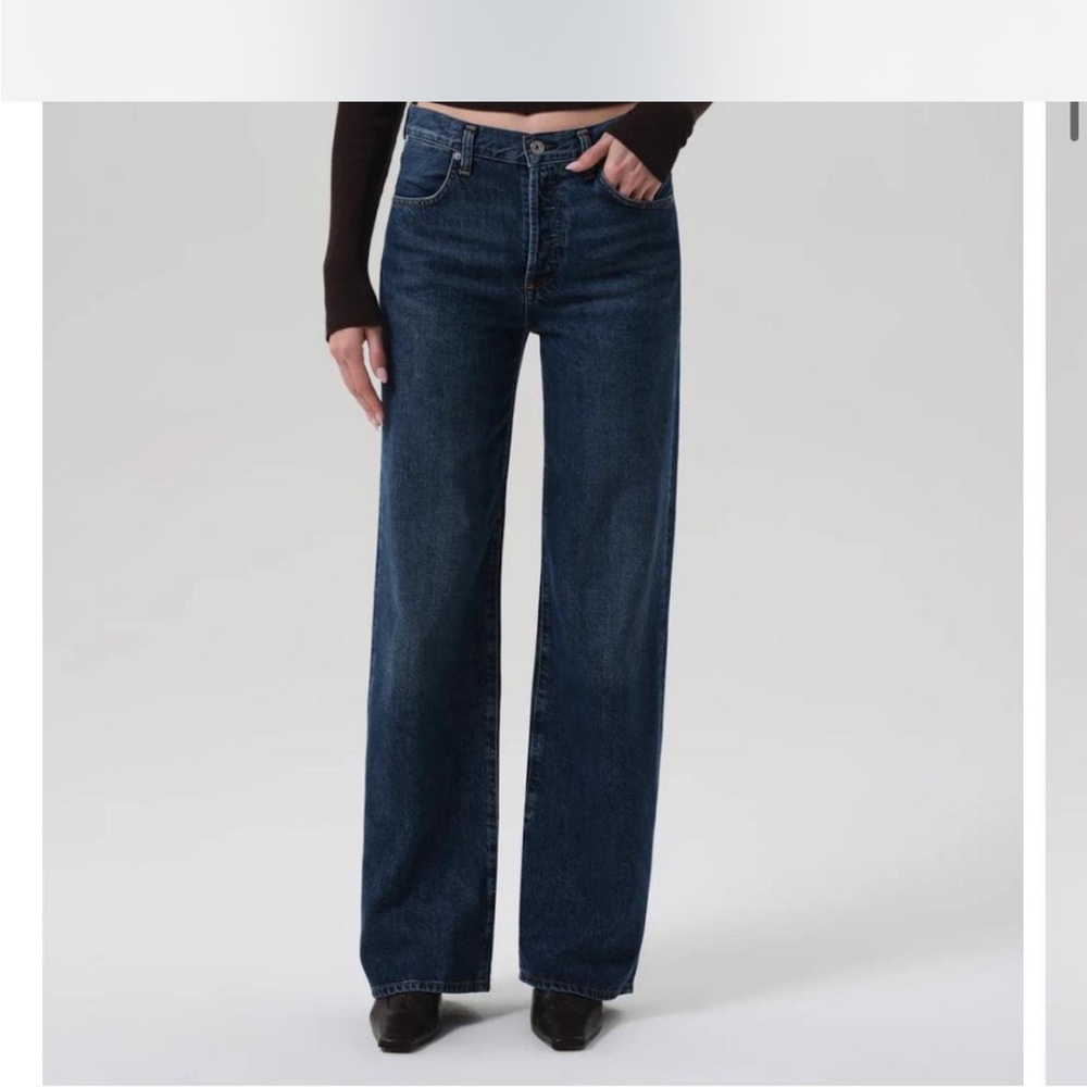 Citizens Of Humanity Dark Blue Flare Jeans